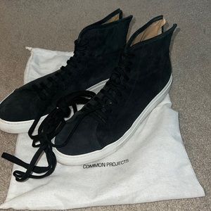 Common projects Achilles sneaker black suede size 43 men’s